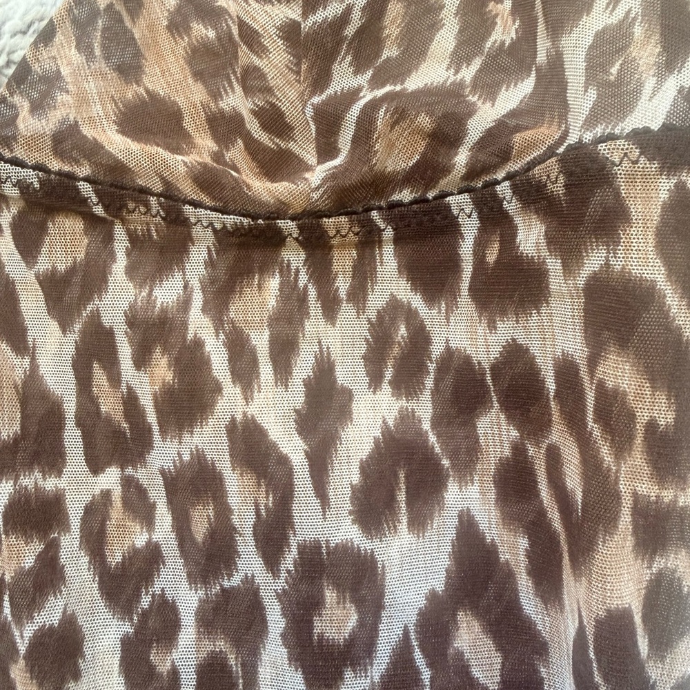 DOLCE & GABBANA Authentic Leopard Print Slip Nighty - Picture 3 of 10